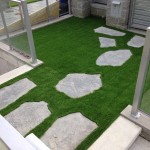 garden walkway artificial grass